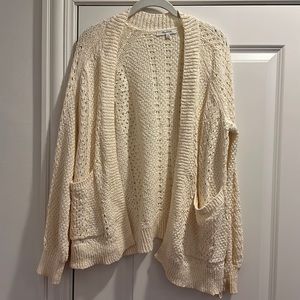 Madewell Cream Cardigan